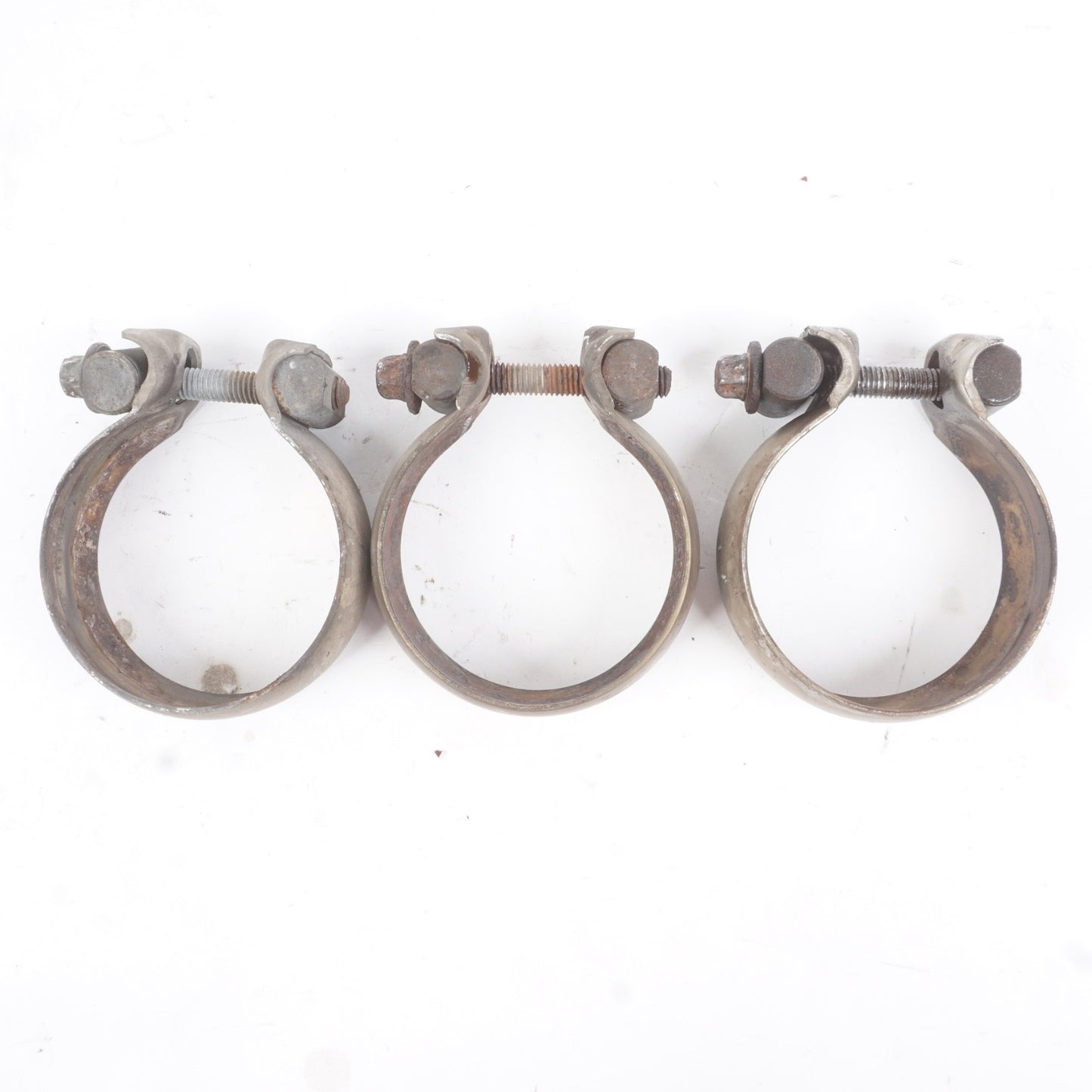 2011 - 2023 Mercedes E350 W207 W212 Exhaust Pipe Clamp Set of 3 OEM