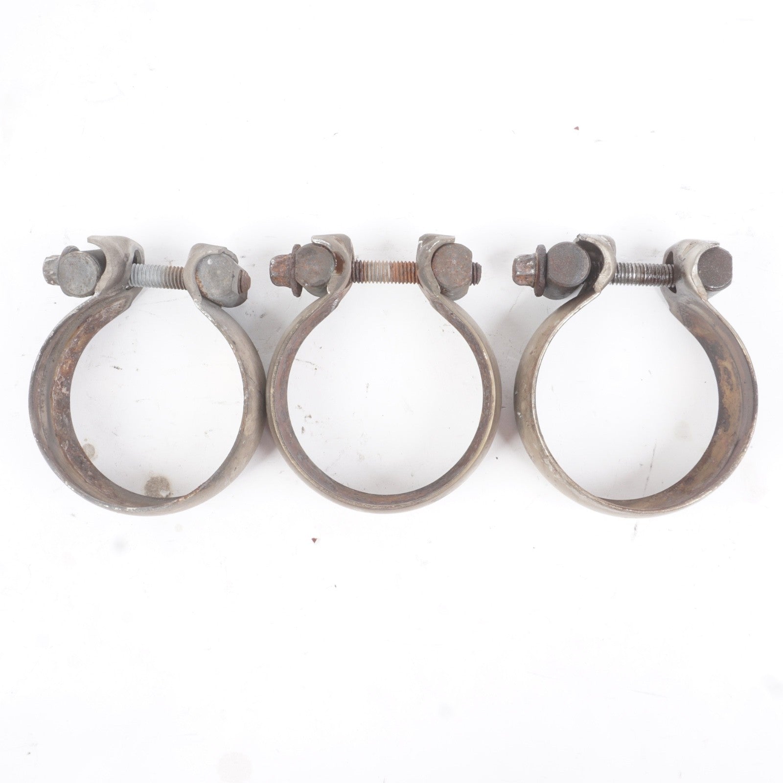 2011 - 2023 Mercedes E350 W207 W212 Exhaust Pipe Clamp Set of 3 OEM