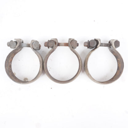 2011 - 2023 Mercedes E350 W207 W212 Exhaust Pipe Clamp Set of 3 OEM