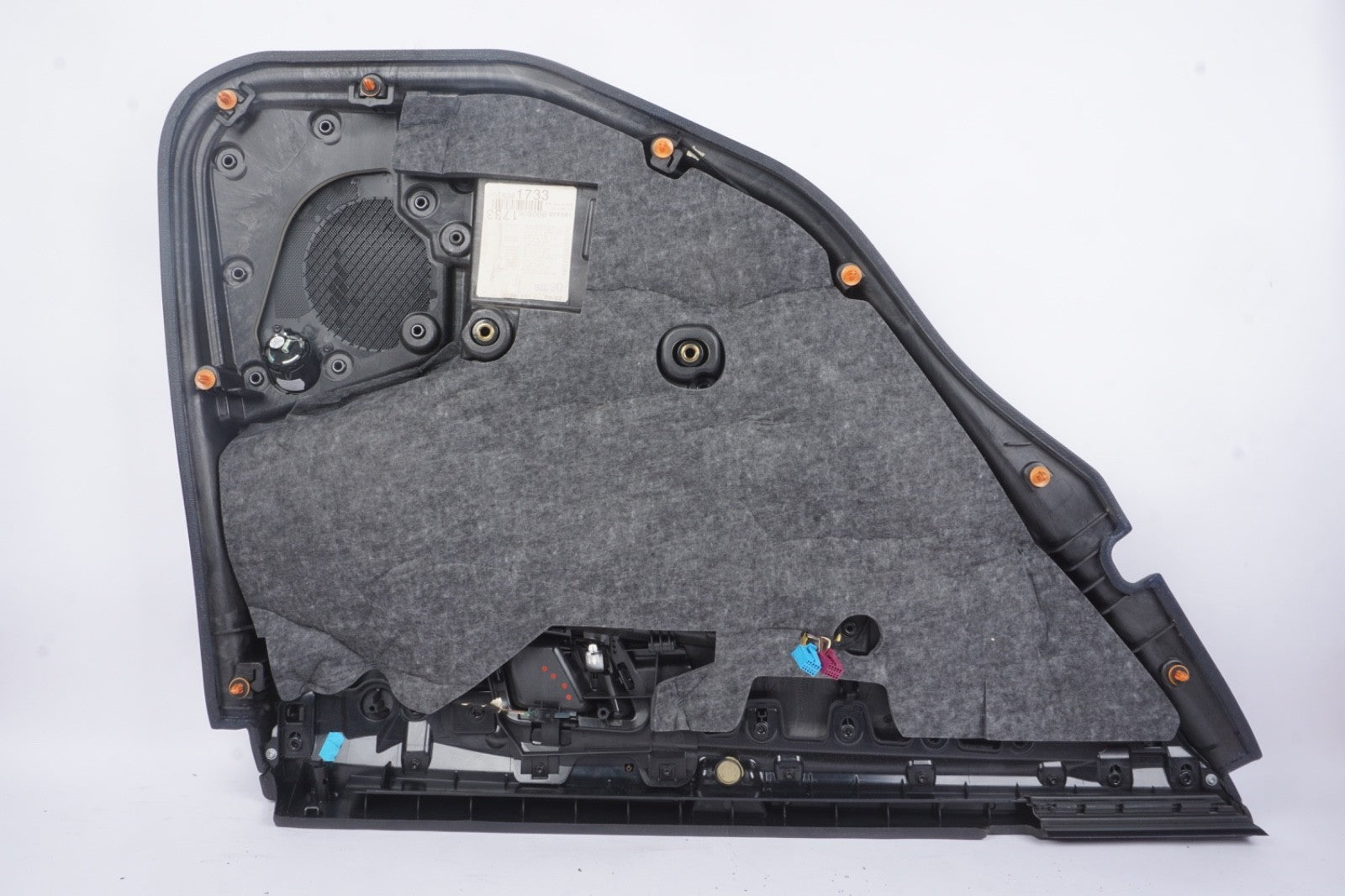 2010-13 MERCEDES-BENZ E350 W212 OEM REAR RIGHT DOOR INTERIOR PANEL TRIM BLACK