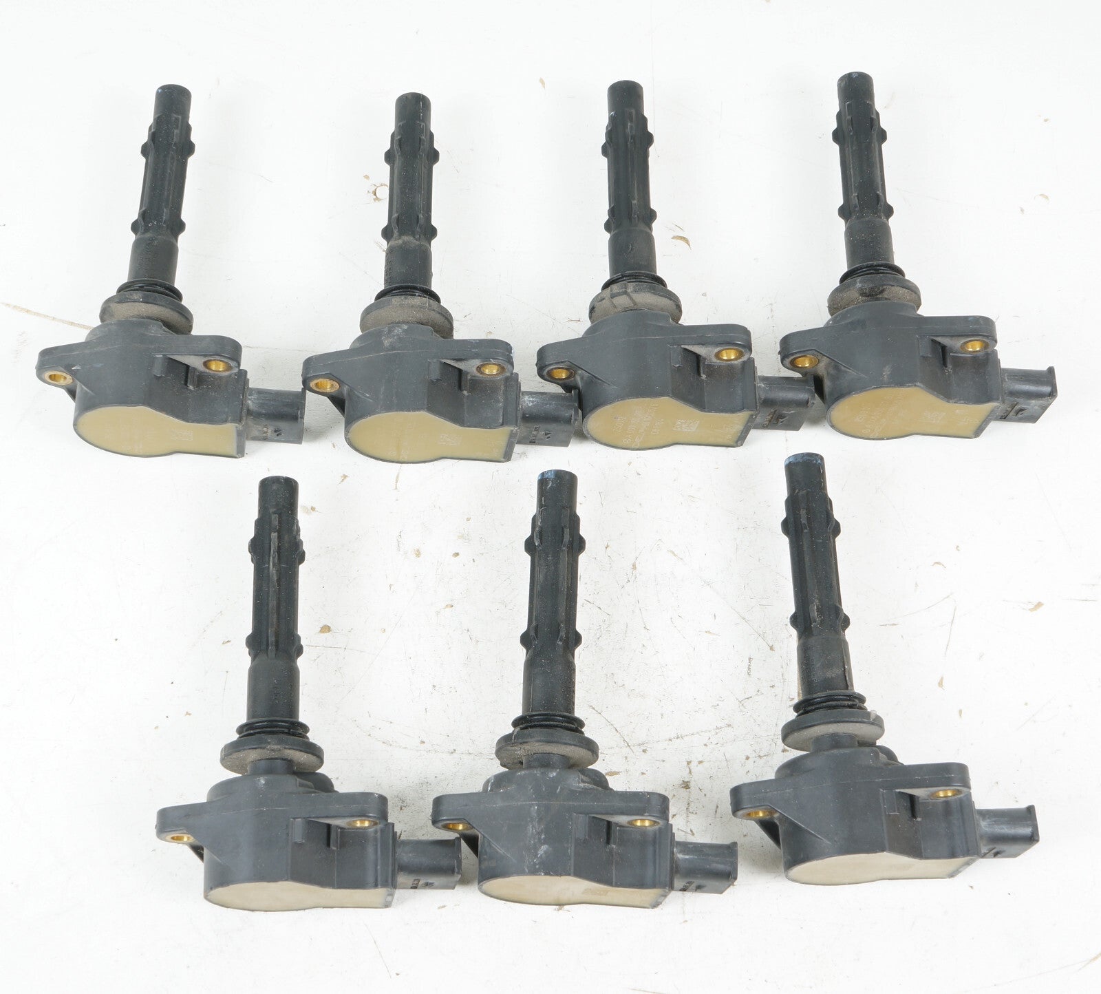 07-13 MERCEDES S550 W221 IGNITION COIL A0001502780 SET OF 7 OEM