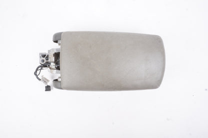 2005 - 2011 Audi A6 Center Console Gray Leather Armrest Lid Cover Storage OEM