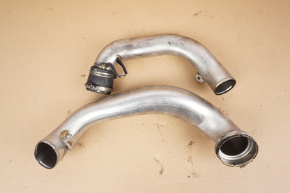 11-13 Mercedes CL550 S550 Intercooler Air Intake Duct Set Of 2 OEM 56k