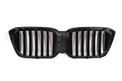 For 2021 - 2024 BMW IX3 X3 X4 G01 G02 G08 Gloss Black Front Kidney Grill Grille