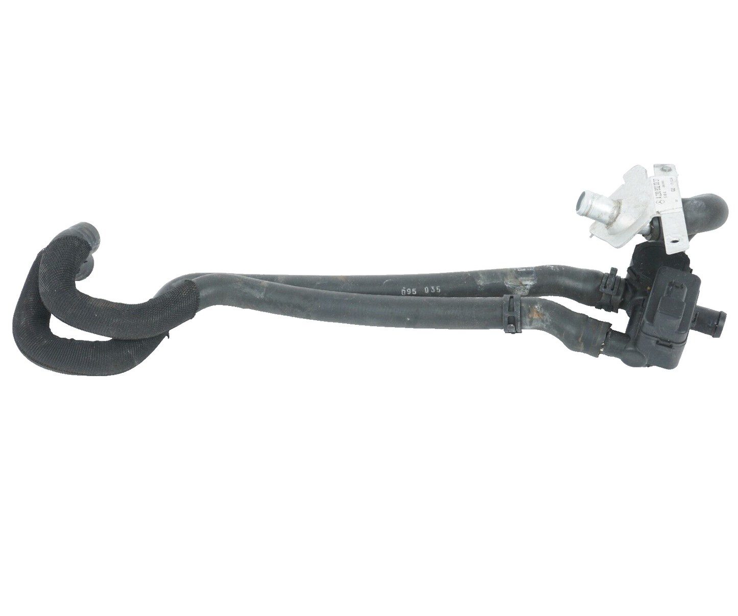 03 - 06 Mercedes R230 SL500 Heater Core Coolant Hoses Lines  OEM