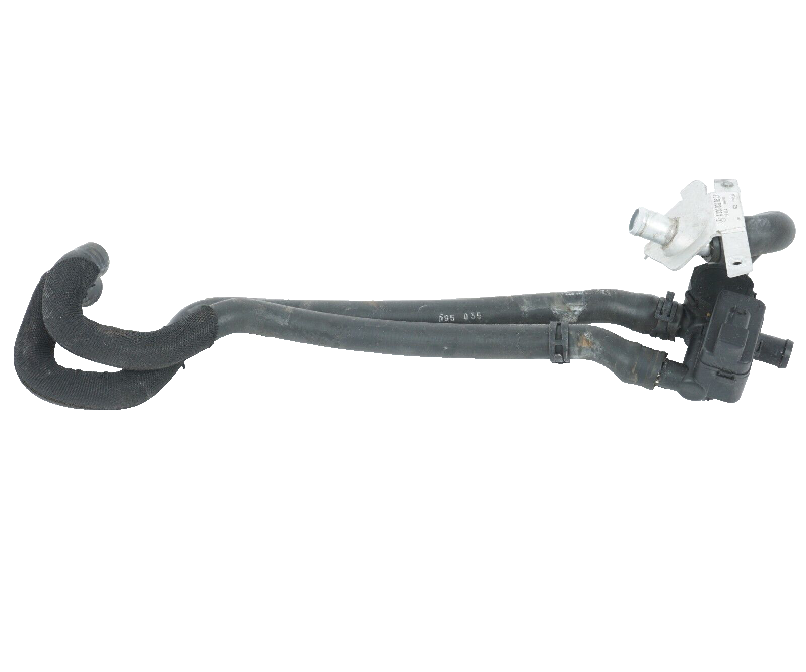 03 - 06 Mercedes R230 SL500 Heater Core Coolant Hoses Lines  OEM