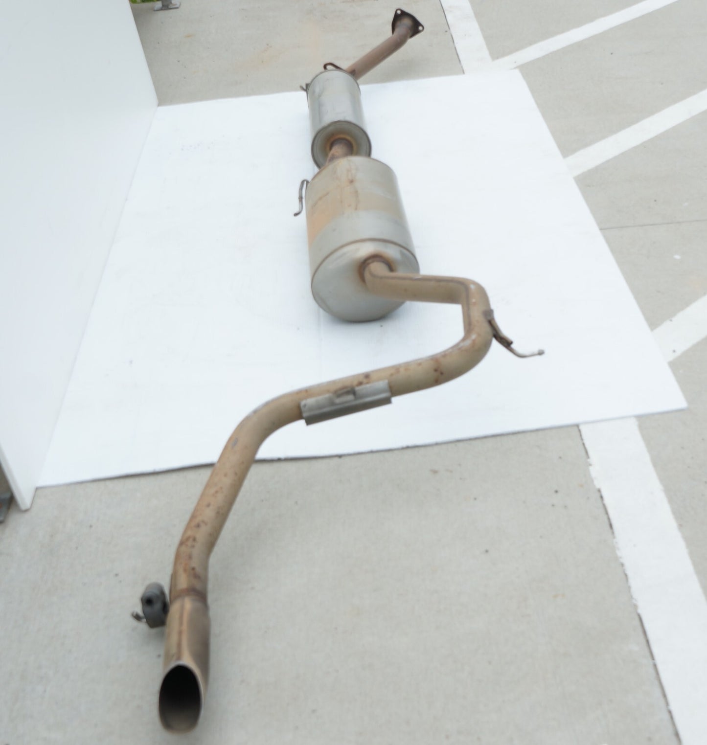 2014 - 2017 HONDA ODYSSEY LOWER EXHAUST MUFFLER PIPE CONVERTER LINE ASSEMBLY OEM