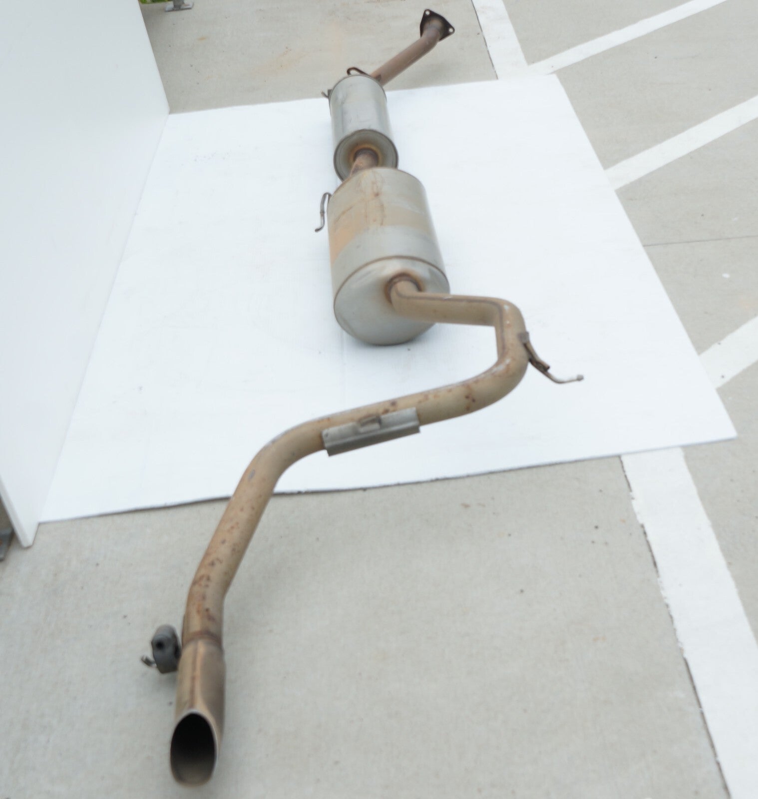 2014 - 2017 HONDA ODYSSEY LOWER EXHAUST MUFFLER PIPE CONVERTER LINE ASSEMBLY OEM
