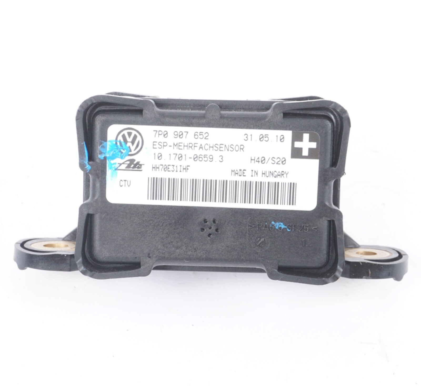 2011-2018 PORSCHE CAYENNE 958 YAW TURN RATE ACCELERATION SPEED SENSOR 7P0907652