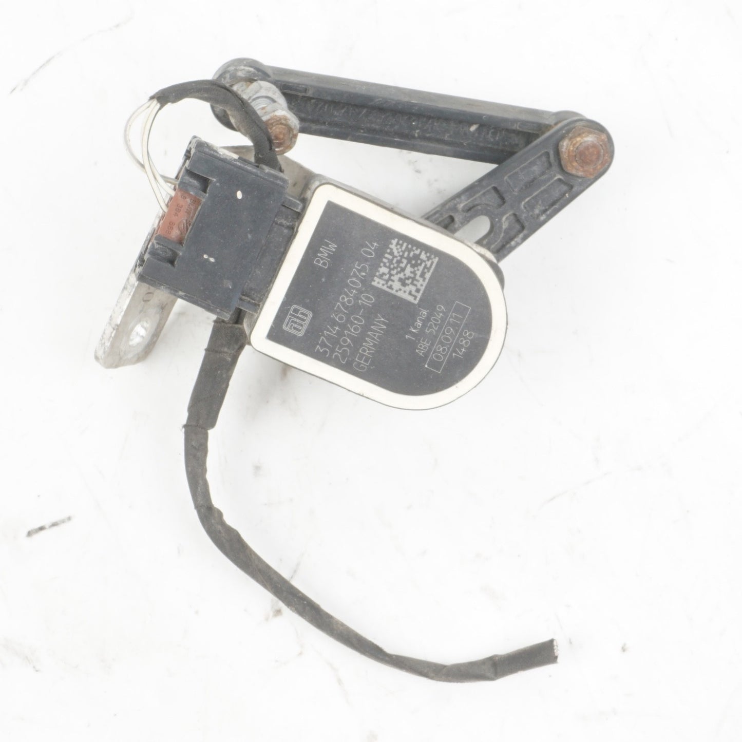 2012 - 2018 BMW 640i 650i F12 REAR LEFT HEADLIGHT HEIGHT LEVEL SENSOR OEM