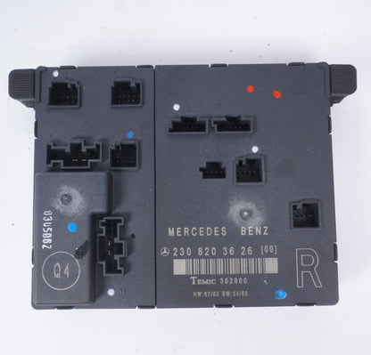 03-12 Mercedes R230 SL500 SL550 SL55 AMG Door Control Module Right Side OEM