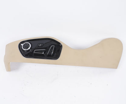 12-17 AUDI A8L A8 Front Left Driver Seat Control Switch w/ Trim  OEM