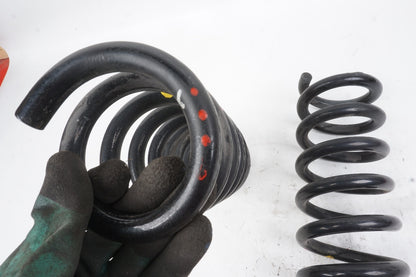 07-17 MERCEDES-BENZ W204 C250 E400 REAR LEFT AND RIGHT COIL SPRING SET OEM