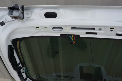 2011-2014 PORSCHE CAYENNE REAR TAILGATE LIFTGATE TRUNK LID W/ GLASS WHITE