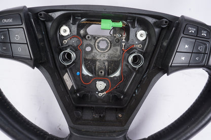 2011 - 2013 VOLVO C70 STEERING WHEEL W/ CONTROLS BLACK LEATHER