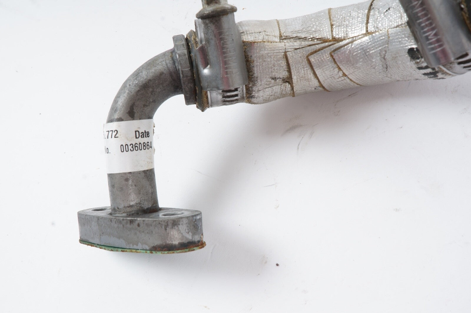 2010 - 2020 Bentley Mulsanne Turbocharger Turbo Oil Return Hose Pipe Line
