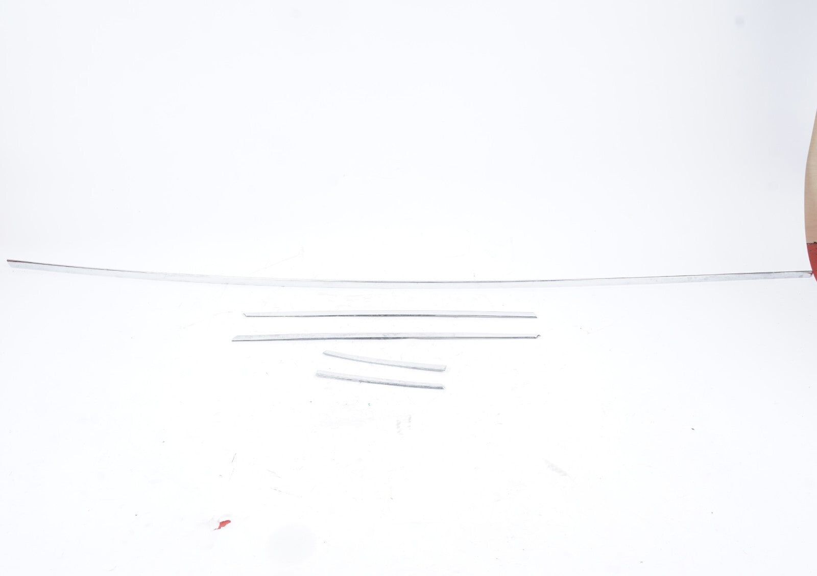 11-17 Mercedes E350 E550 Convertible Quarter and Fender Chrome Molding SET OEM