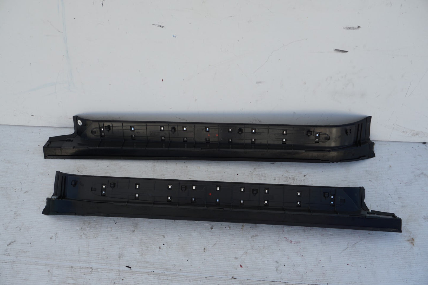 2003-2012 Mercedes-Benz SL500 Door Step Sill Scuff Trim Left and Right Set OEM