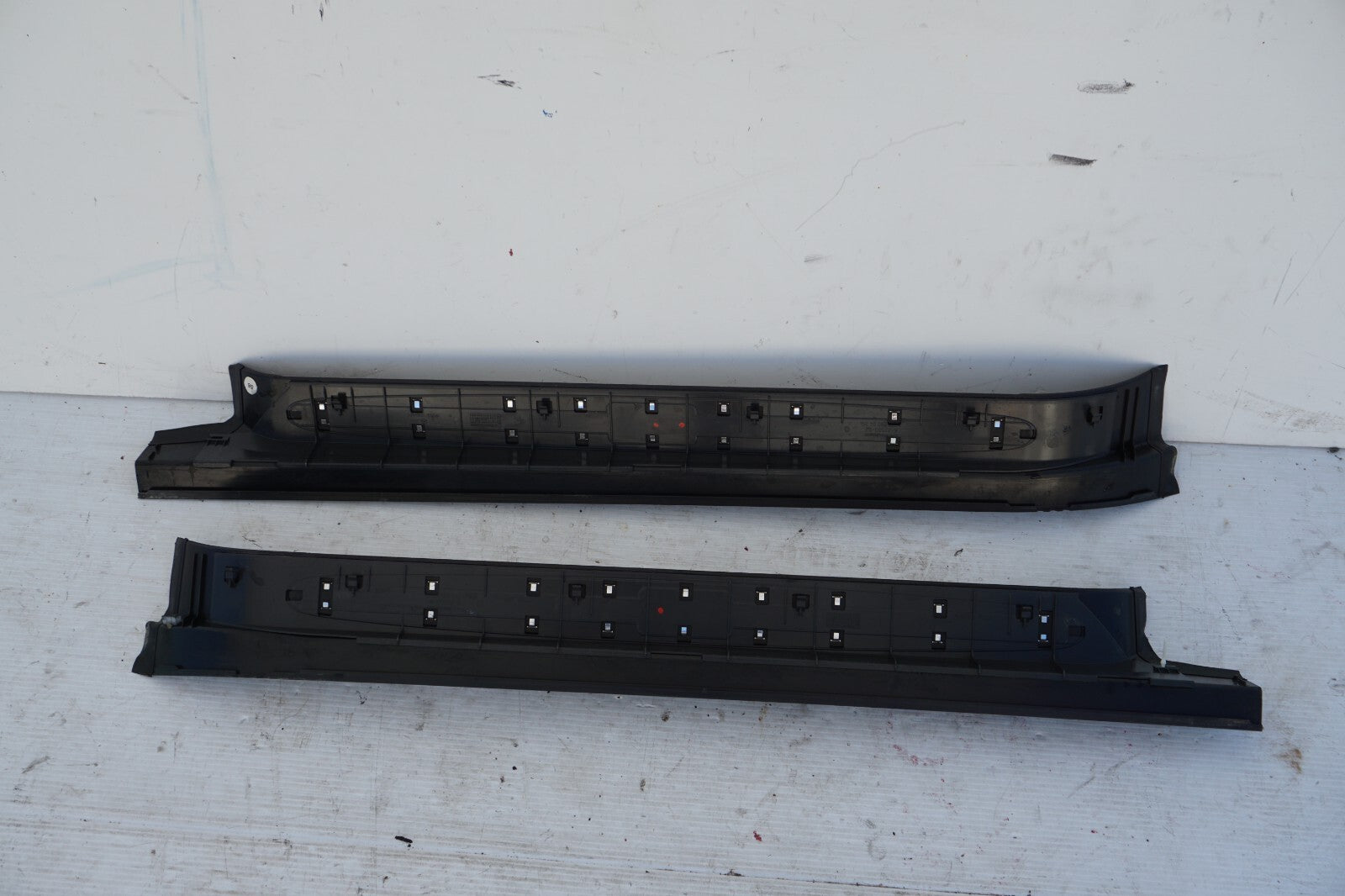 2003-2012 Mercedes-Benz SL500 Door Step Sill Scuff Trim Left and Right Set OEM