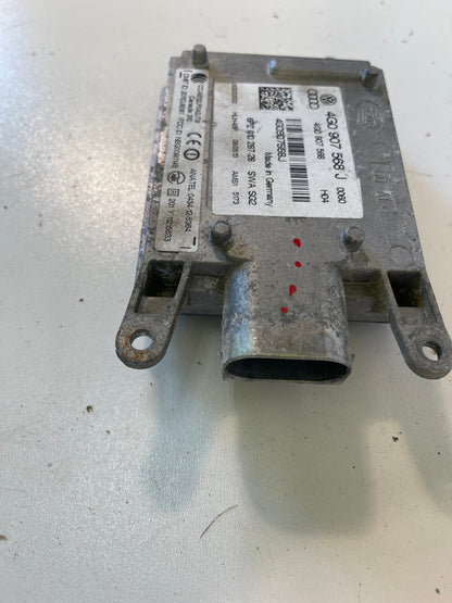 2012-2015 AUDI A7 RIGHT LANE CHANGE ASSIST CONTROL MODULE OEM 4G0907568J  OEM