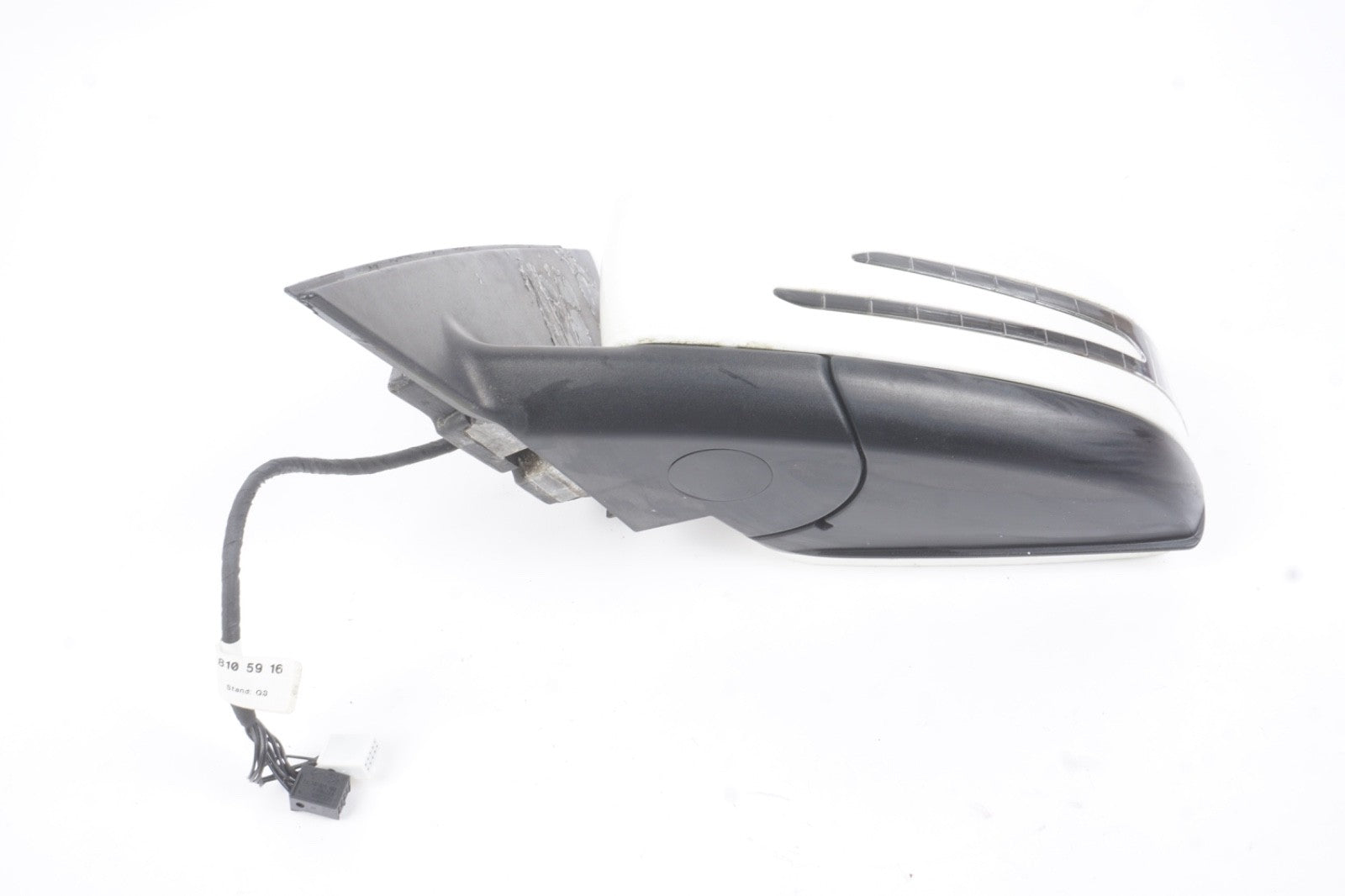 2011 - 2014 Mercedes Benz C250 C300 C350 Left Drivers Side View Mirror White