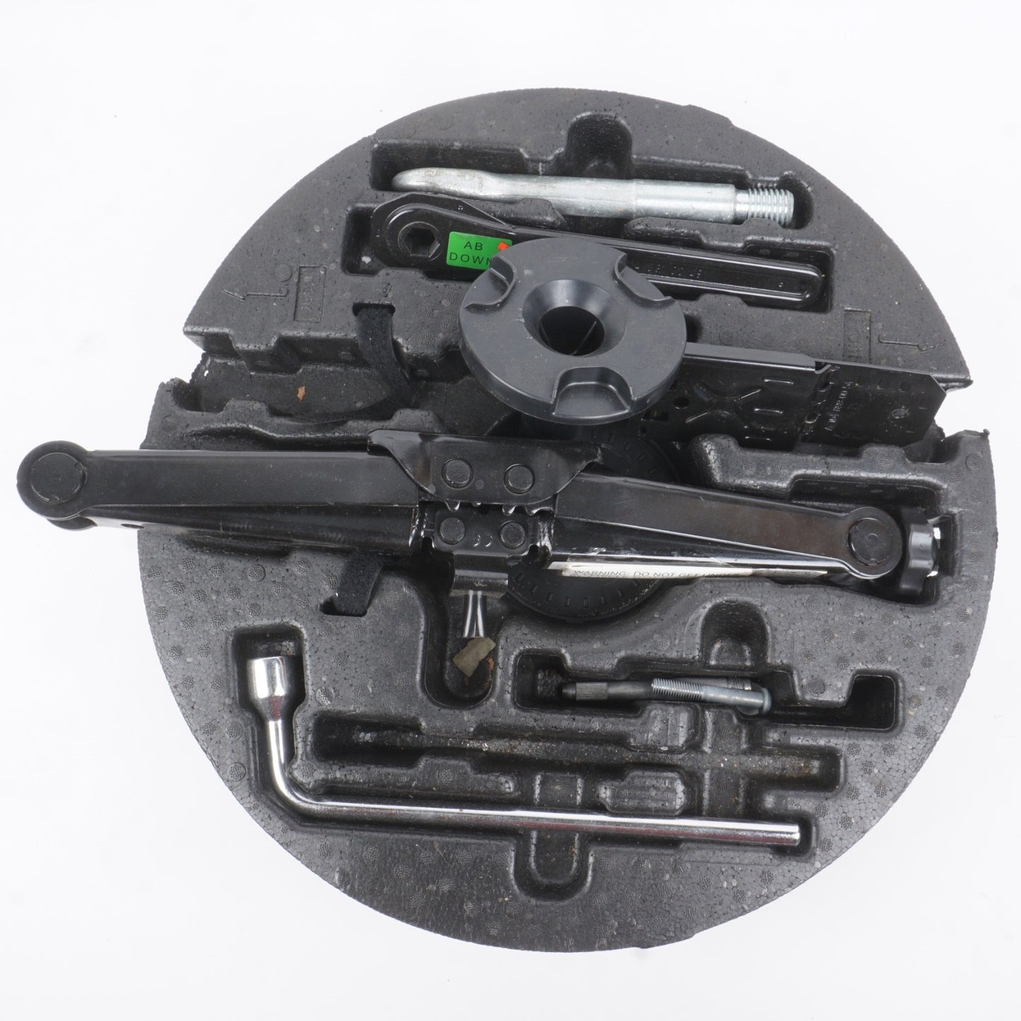 2013 - 2016 Mercedes GL450 X166 Floor Jack Tool Kit W/ Foam Holder OEM