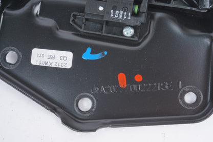 11-17 Mercedes W207 E550 E350 E400 Front Top Roof Lock Latch Cover Set of 2 OEM