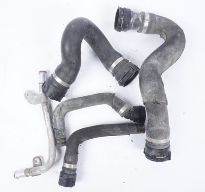 2012-2018 AUDI A7 3.0L ENGINE COOLANT WATER INLET TUBE HOSE LINE 4G0121071N SET