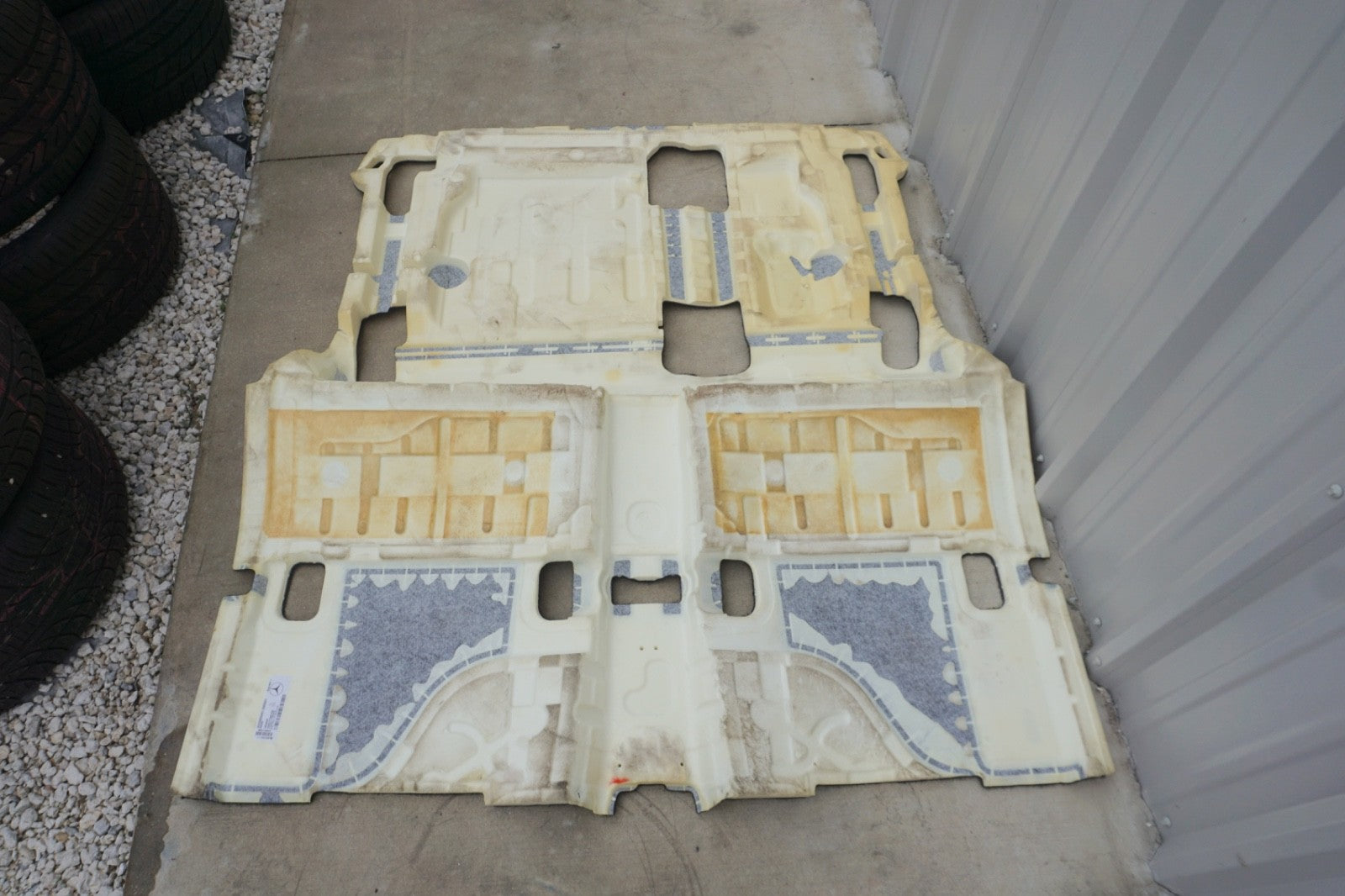 2022 - 2024 MERCEDES EQB350 X243 REAR FLOOR CARPET COVER LINER OEM