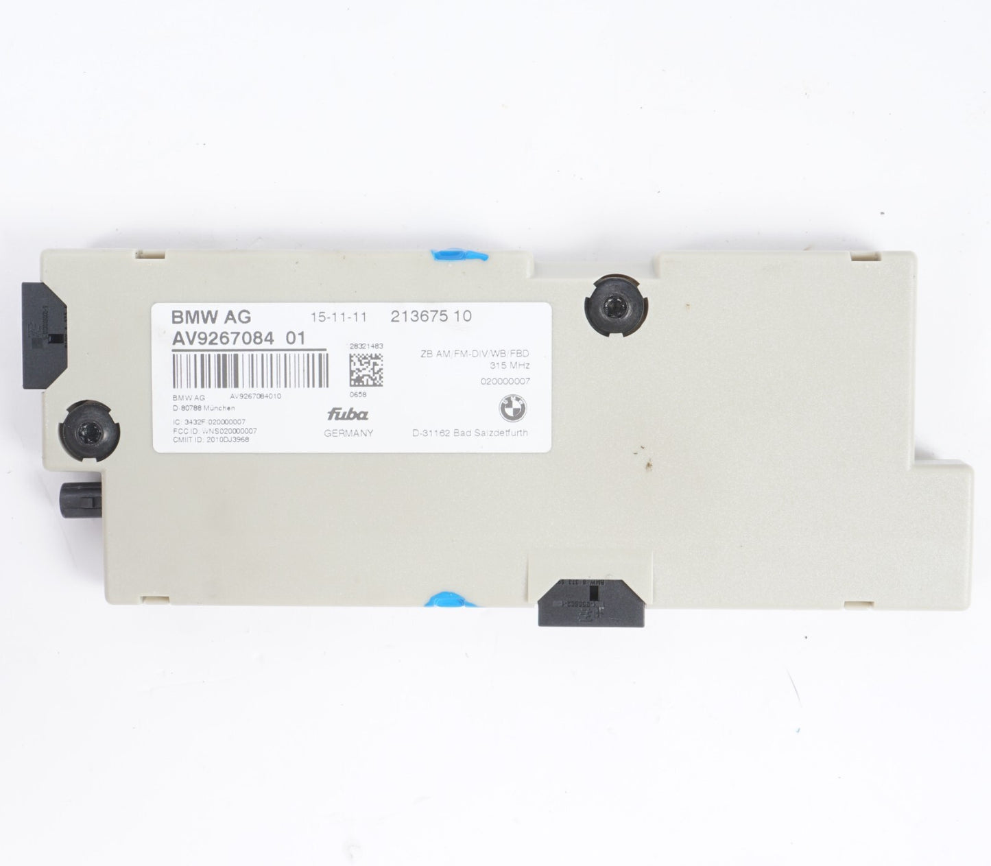 2012 - 2018 BMW 650i 640i Antenna Booster  Amplifier 9267084 OEM