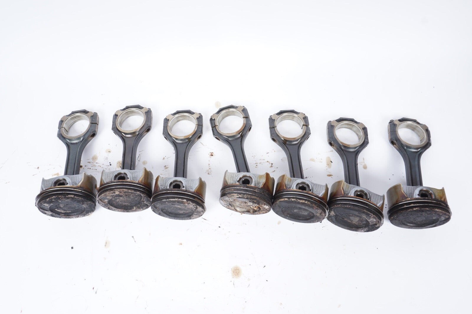 2011-2020 Mercedes S550 CL550 CLS550 4.7L Engine Connecting Rod + Piston x 7pcs