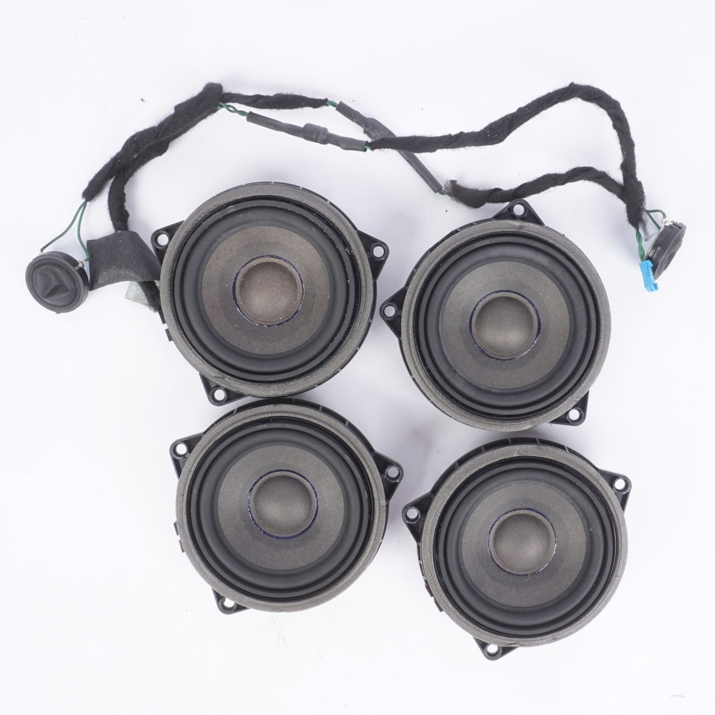 13-19 BMW 640i F06 Front & Rear Door Speakers Sound Set of 4 Pc OEM