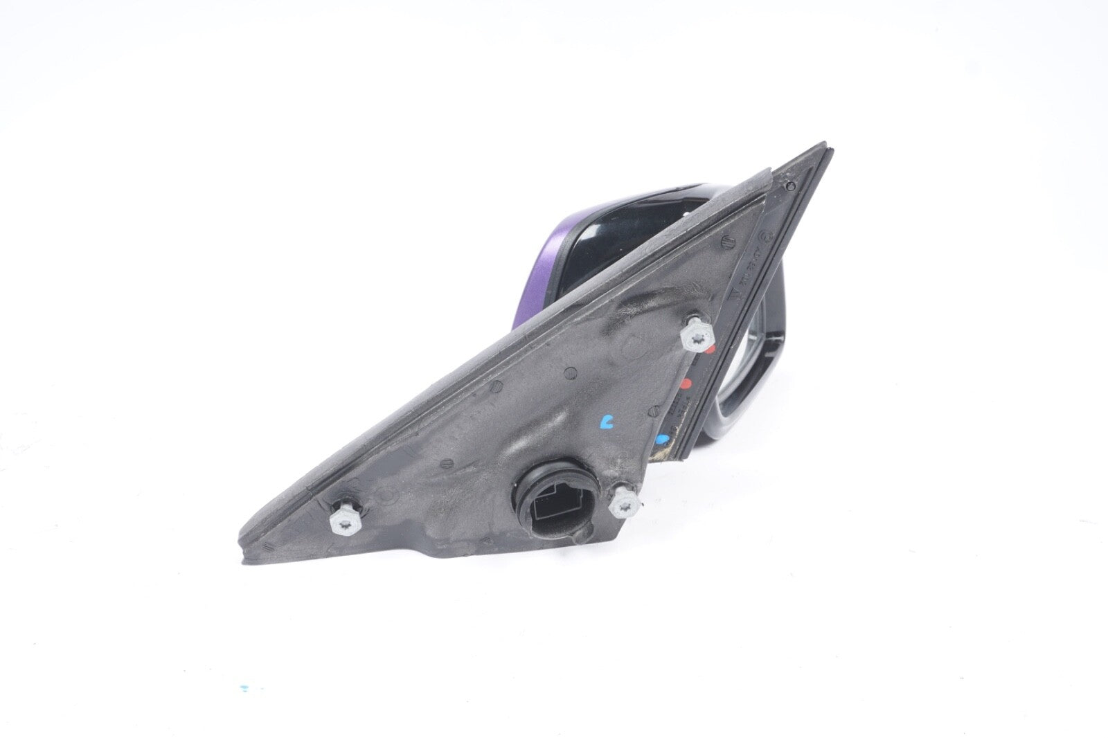 11-13 BMW F10 535i 550i Right Passenger Side Door Mirror BLACK UNDER FILM