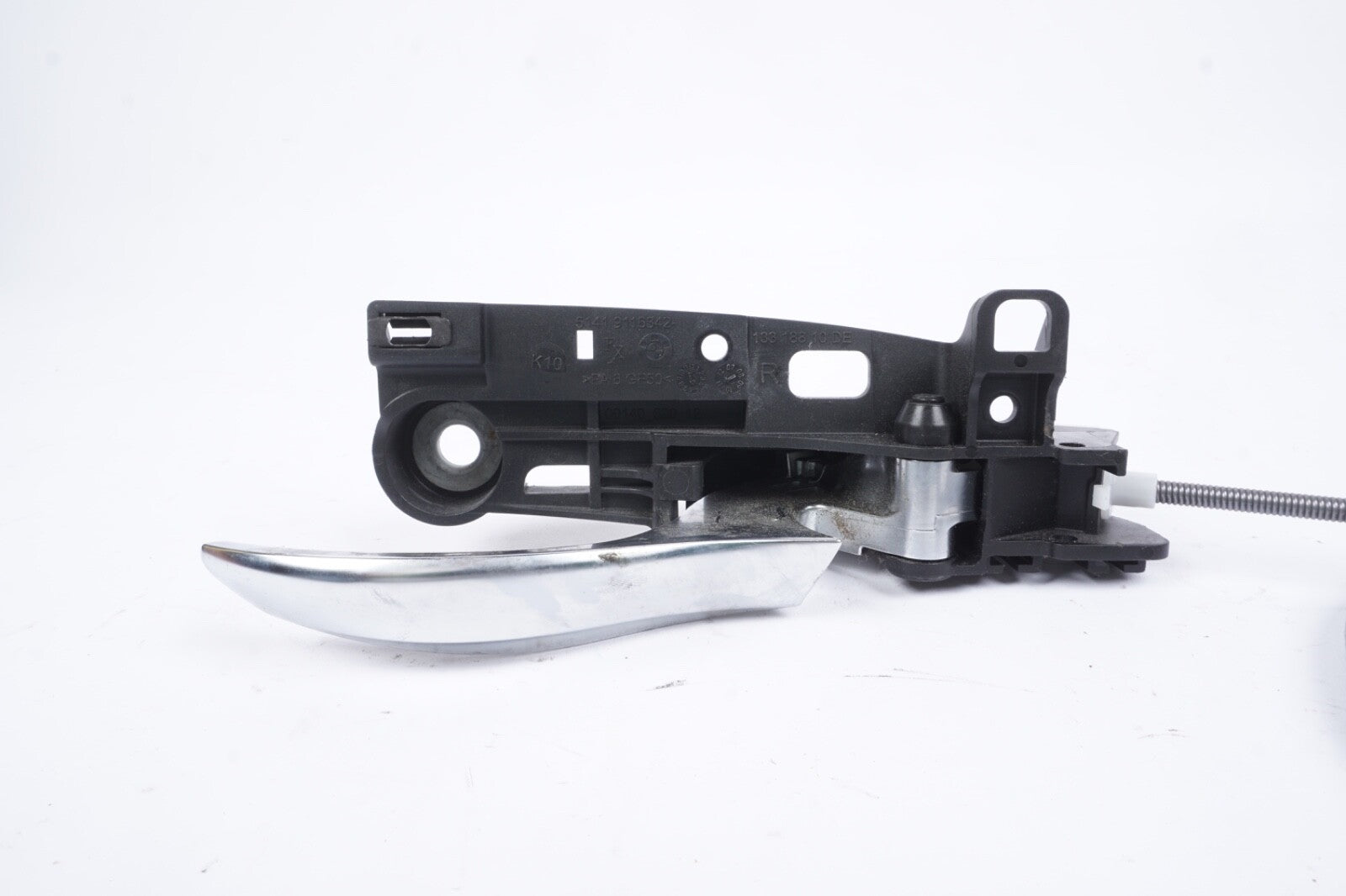2009-2015 BMW F01 F02 F03 F04 7 FRONT RIGHT PASSENGER DOOR HANDLE W CABLE OEM