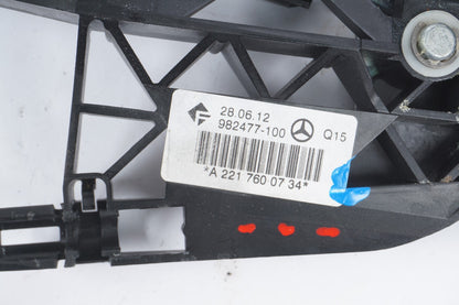 07-13 Mercedes W221 S550 S400 Rear Left Exterior Door Handle Keyless Go OEM