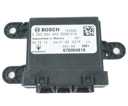 14-17 MASERATI QUATTROPORTE PARKING PARK ASSIST CONTROL MODULE 670004819  OEM