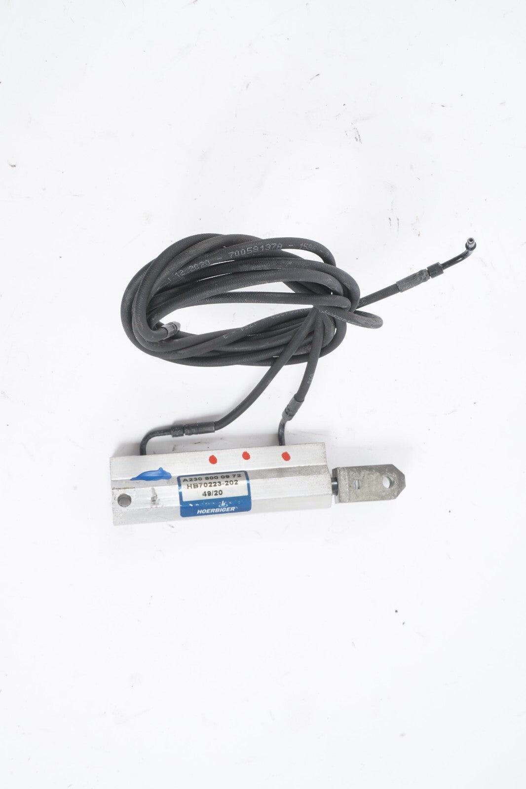 03-12 Mercedes SL500 SL55 Left Convertible Trunk Frame Lock Lift Cylinder OEM