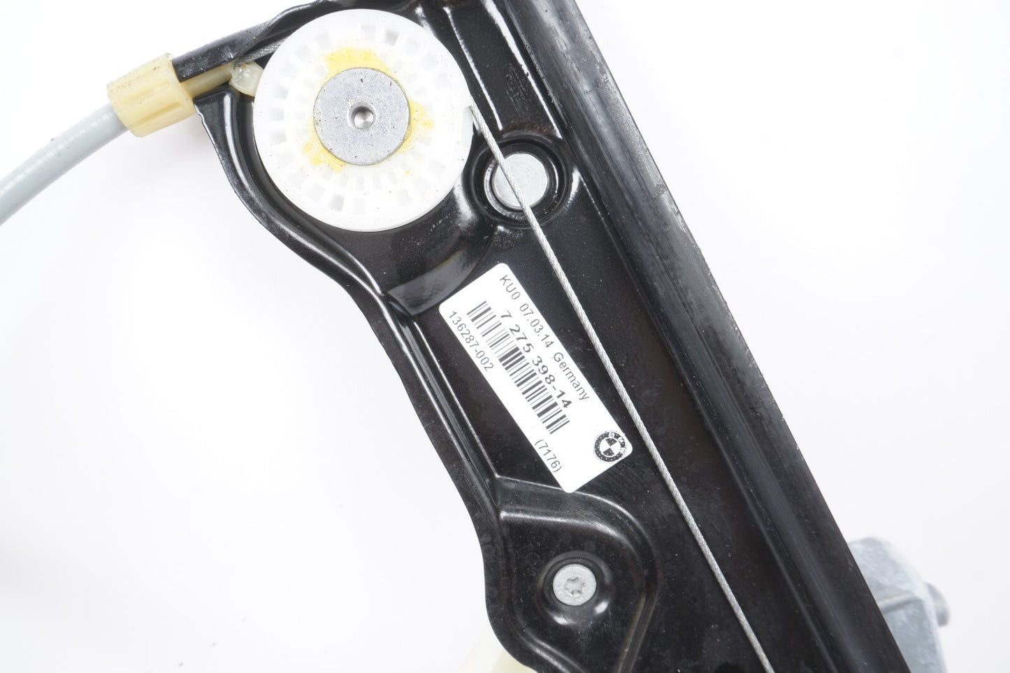 13 - 18 BMW 650I Grand Coupe Front Right Passenger Side Window Regulator OEM