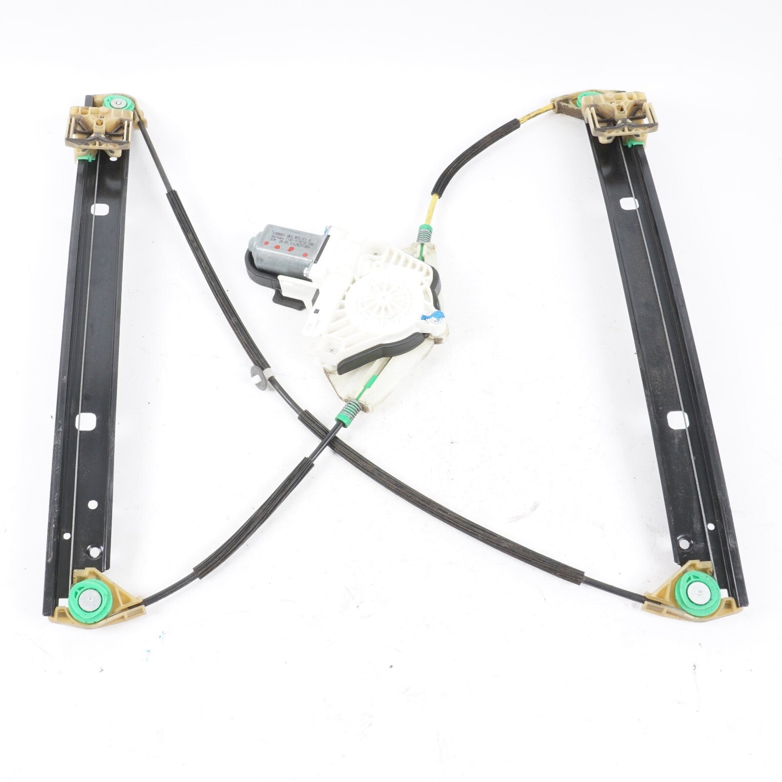 11-17 AUDI A8L REAR RIGHT PASSENGER SIDE WINDOW REGULATOR & MOTOR OEM