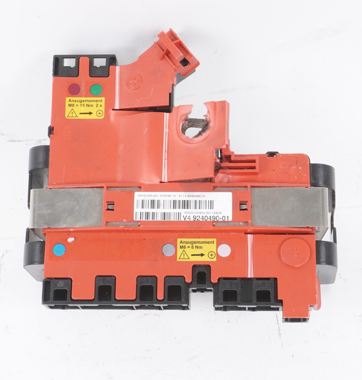 2010-2017 BMW 550I GT F07 BATTERY REAR POSITIVE JUNCTION TERMINAL  OEM