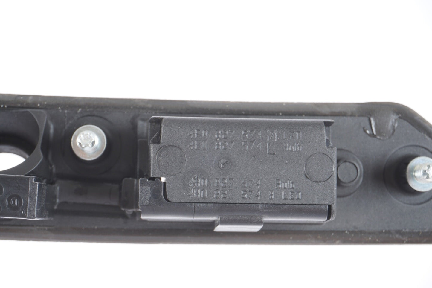 2011 - 2018 Audi A8 S8 Trunk License Plate Handle & Lights Lamp 4E0827574M OEM