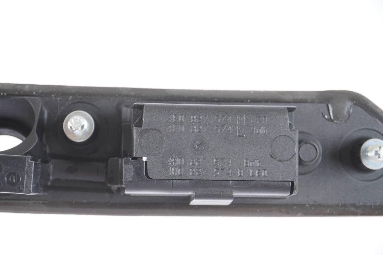 2011 - 2018 Audi A8 S8 Trunk License Plate Handle & Lights Lamp 4E0827574M OEM