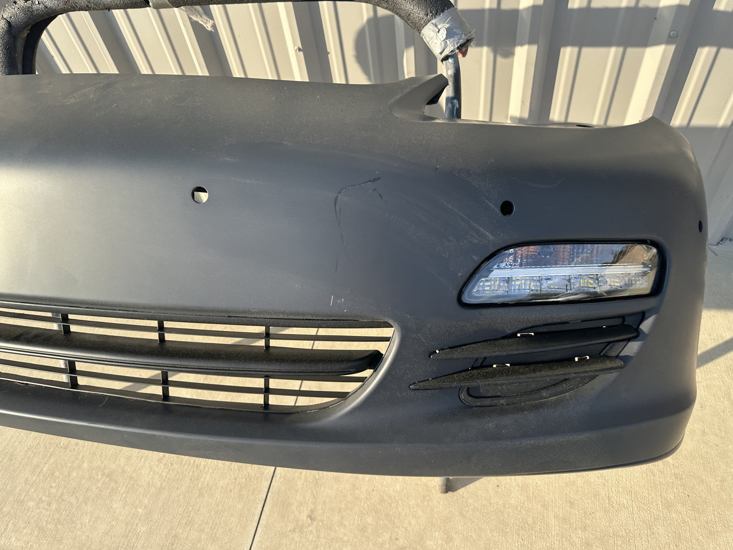 2010 - 2013 Porsche Panamera 970  Front Bumper Cover Grille Running Light