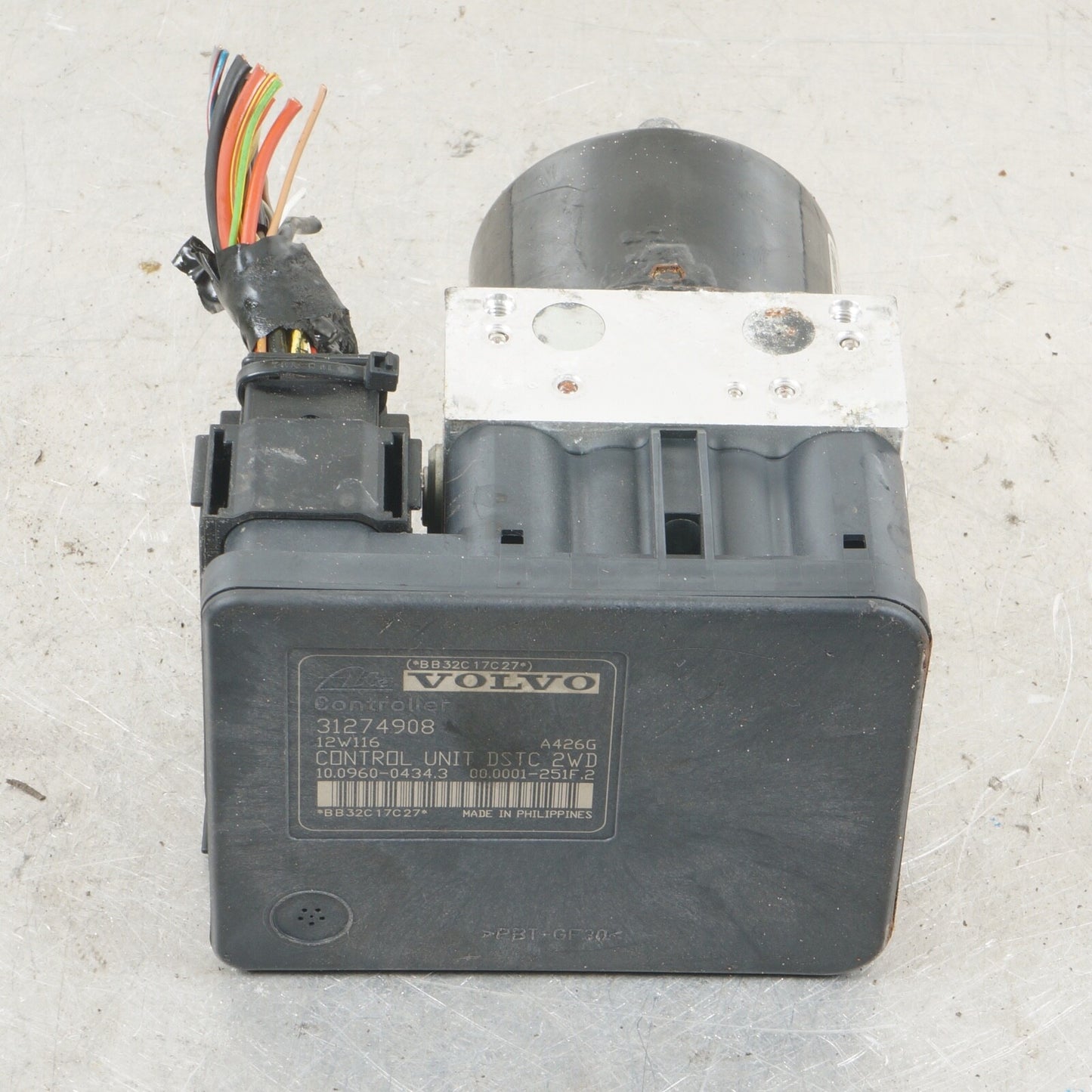 2012 VOLVO C70 ABS Anti-Lock Brake Pump Module Unit 31274908