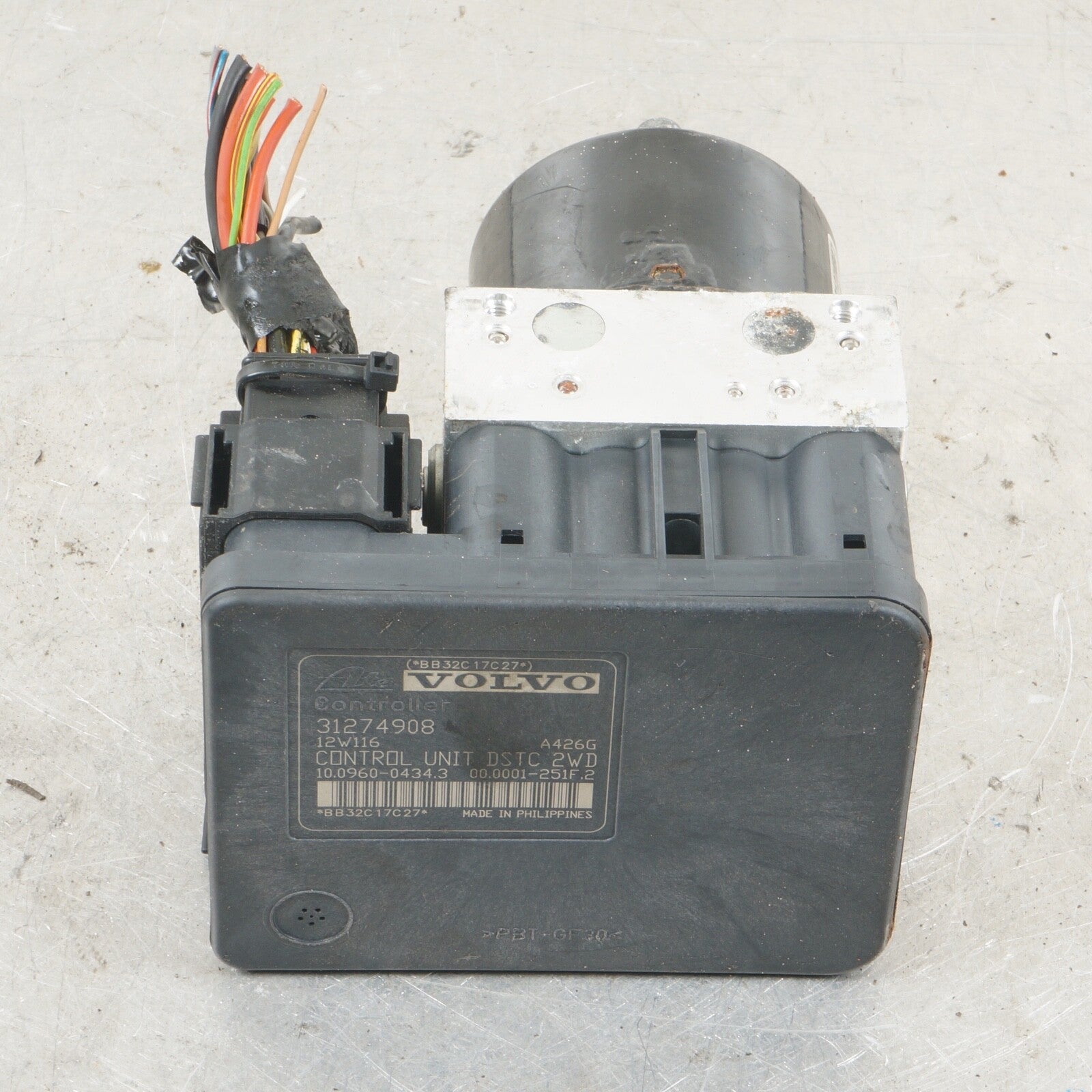 2012 VOLVO C70 ABS Anti-Lock Brake Pump Module Unit 31274908