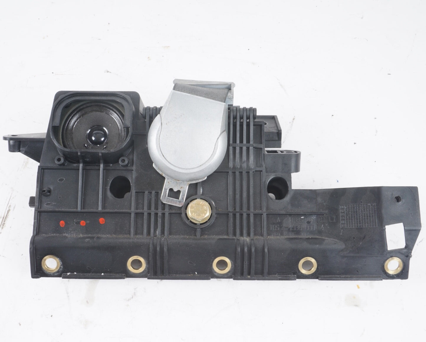 03-08 Mercedes R230 SL500 Rear Left Seat Belt Retractor Luggage w/Speaker OEM