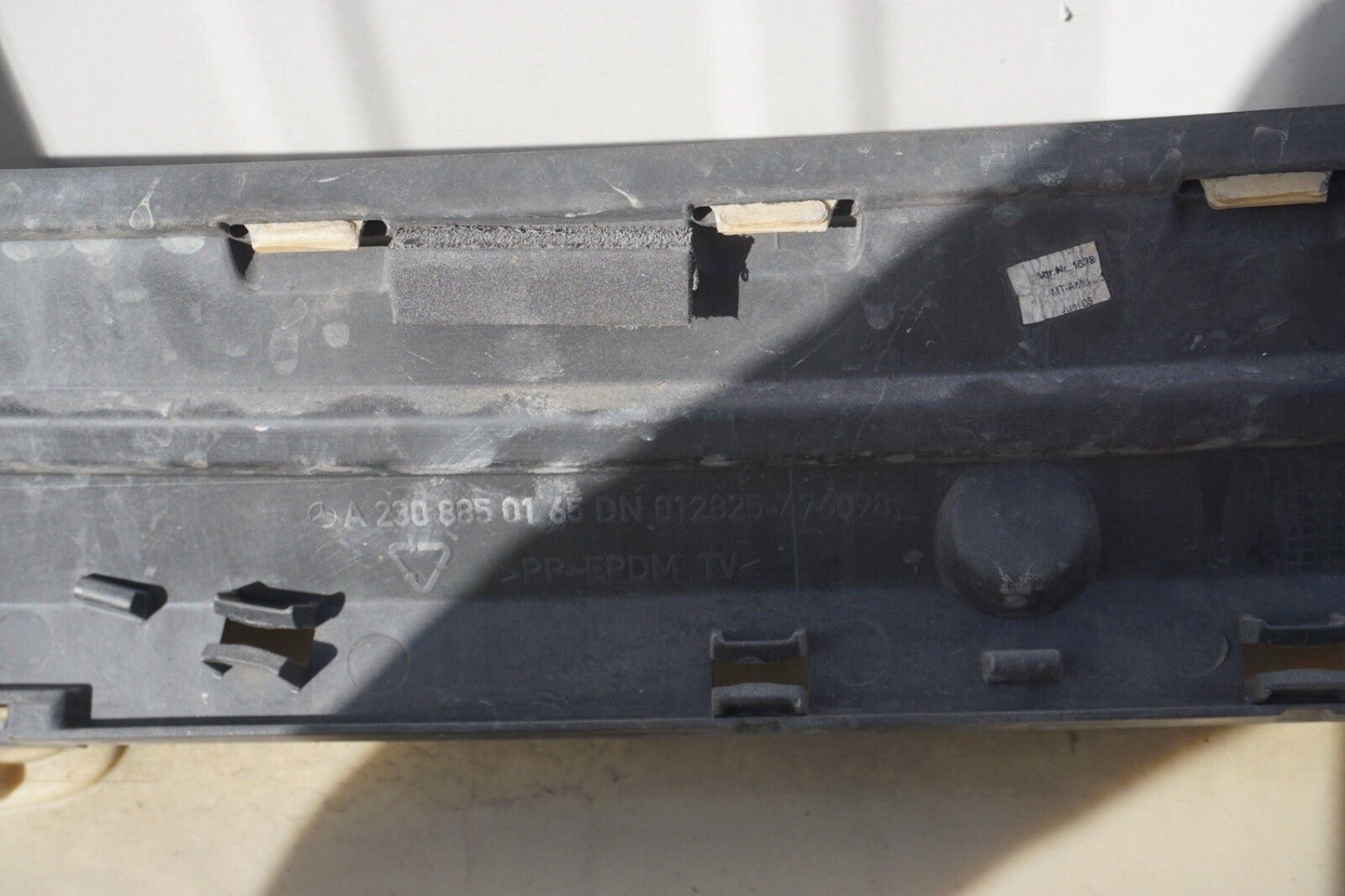 03-08 Mercedes R230 SL550 SL500 Rear Bumper Cover Assembly Oem
