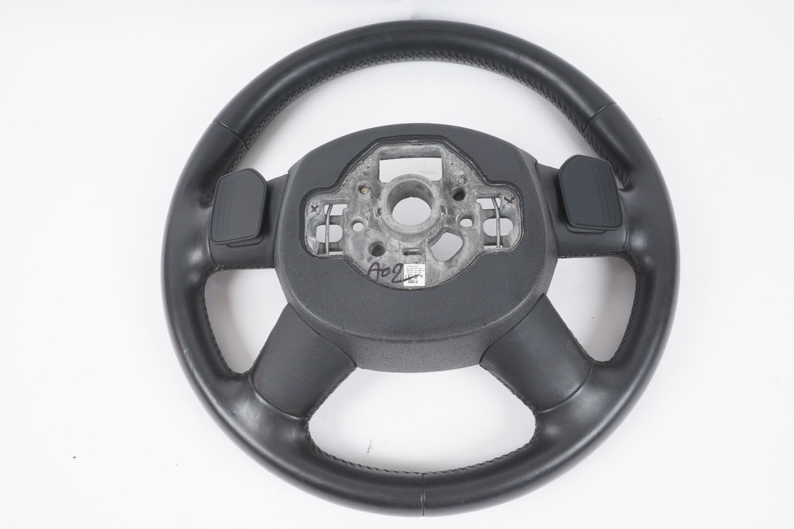 11-17 AUDI A8 A8L STEERING WHEEL W/ CONTROLS 4H0419091T OEM