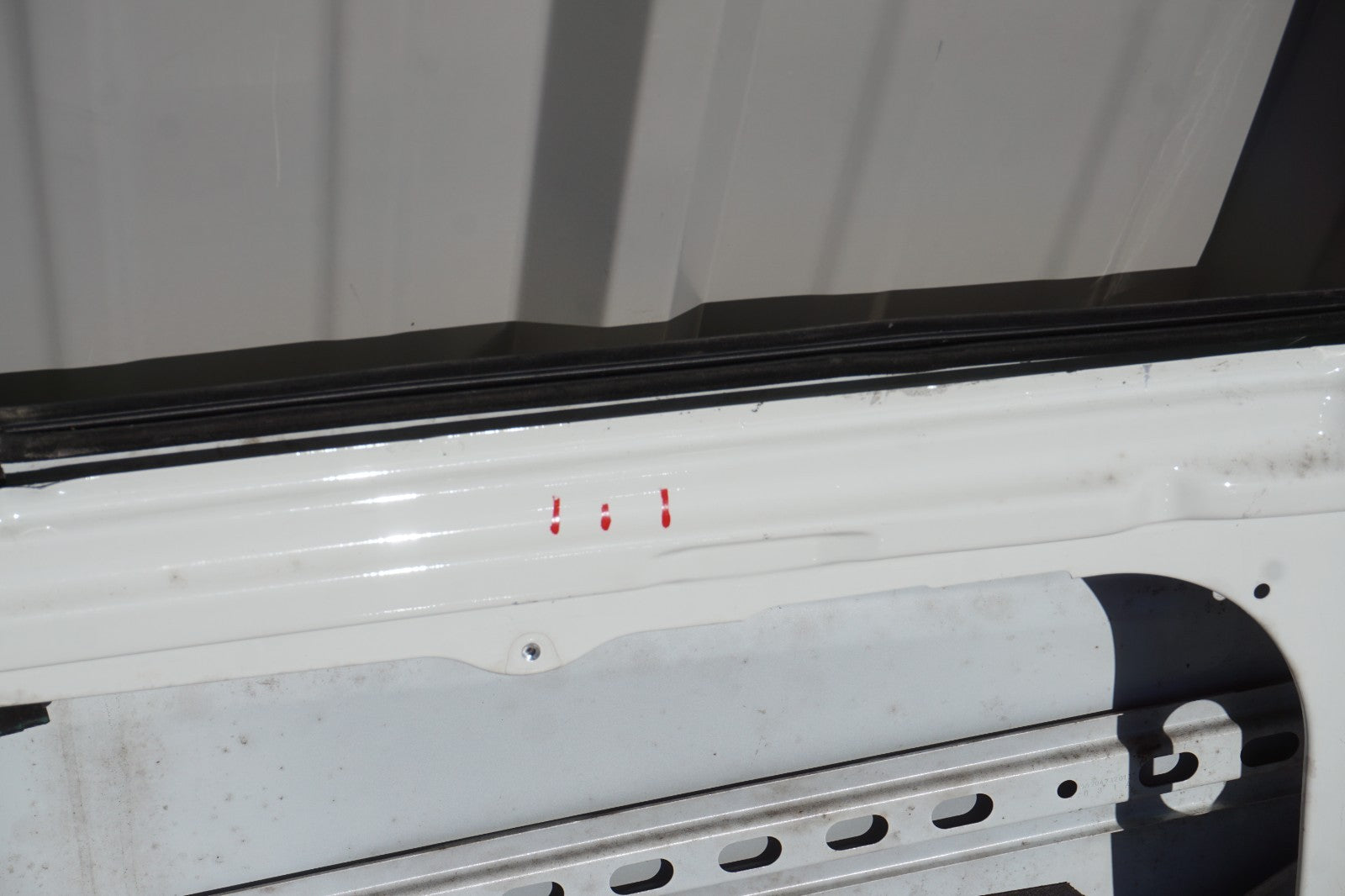 08-14 Mercedes-Benz C300 Sedan Rear Left Driver Side Door Shell OEM