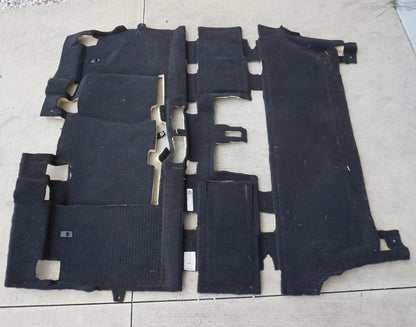 2018-2024 HONDA ODYSSEY REAR LEFT & RIGHT SIDE FLOOR CARPET COVER LINER MAT OEM
